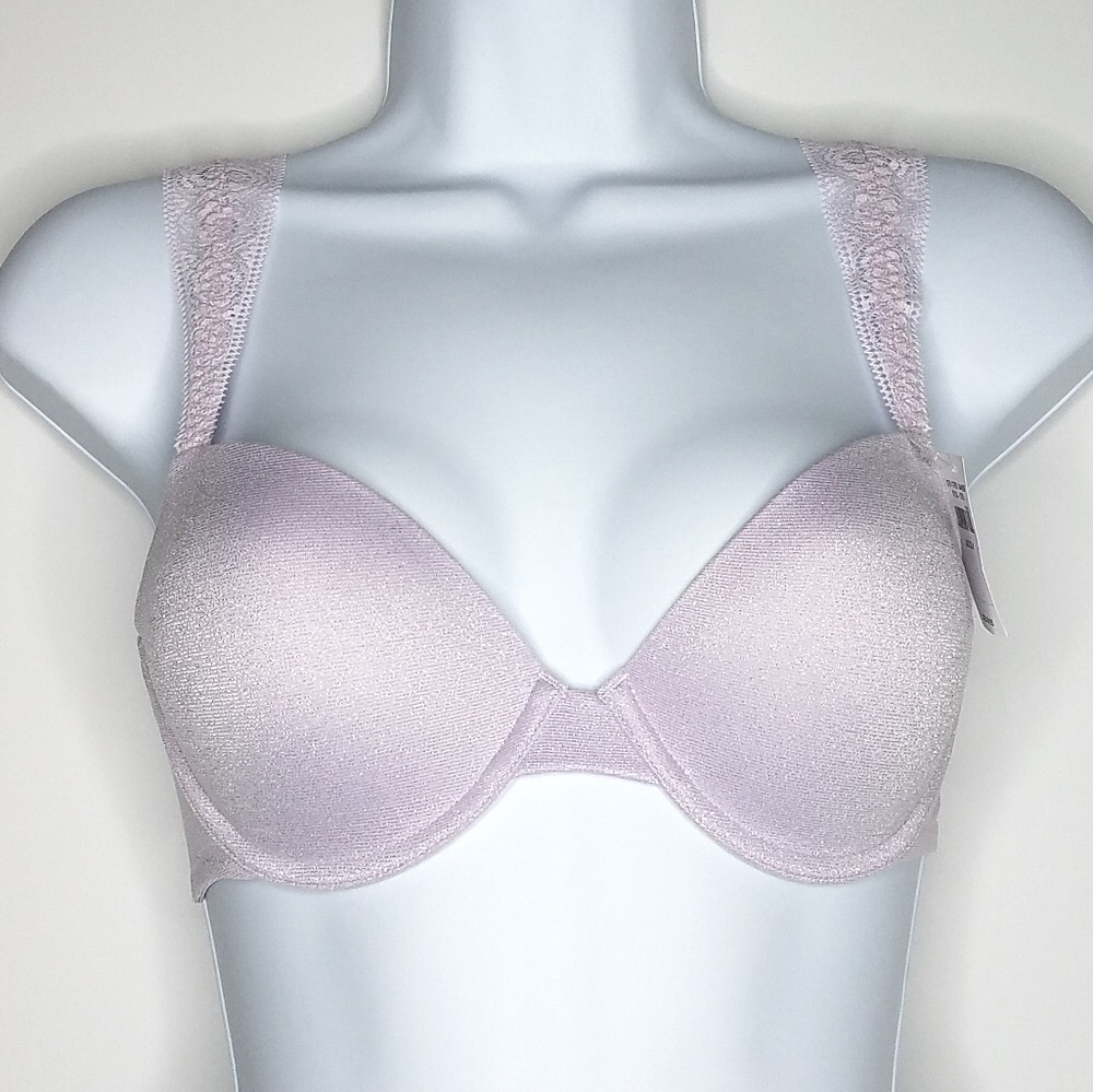 AERIE 32D REAL HAPPY DEMI BRA - Picture 2 of 10
